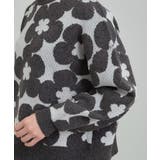 【S-LL】レトロ感漂う デイジー柄 総柄ニット | Cutie Blonde | 詳細画像21