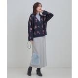 【洗濯機可】選べる3柄 VネックZIPカーディガン | Cutie Blonde | 詳細画像23 