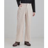 コーデュロイ ワイドストレートパンツ | Cutie Blonde | 詳細画像1 