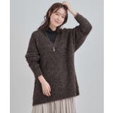 ふわふわタッチ Vネックニットチュニック | Cutie Blonde | 詳細画像5 