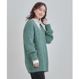 ふわふわタッチ Vネックニットチュニック | Cutie Blonde | 詳細画像14 