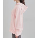 【洗濯機可】ポケット付きが嬉しい ケミカル加工フーディ― | Cutie Blonde | 詳細画像10 