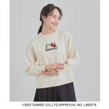 【HELLO KITTY コラボ】もちもちスウェットライクニット | Cutie Blonde | 詳細画像5 
