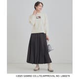 【HELLO KITTY コラボ】もちもちスウェットライクニット | Cutie Blonde | 詳細画像7 