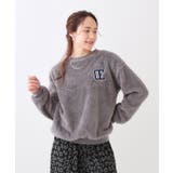 【洗える/S-LL】毛布に包まれているような着心地 やわらかボアトップス | Cutie Blonde | 詳細画像1 