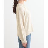 【S-LL】大人ヘルシー やわらかカールヤーン ポロニット | Cutie Blonde | 詳細画像10 