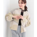 ライトイエロー(530) | 選べる3柄 ダブルZIPカーディガン | Cutie Blonde