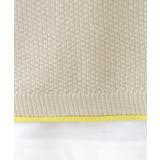 【S-LL/2枚セット】シアー感も楽しめる 光沢カノコ編み配色ニット+ロンT | Cutie Blonde | 詳細画像16 