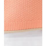 【S-LL/2枚セット】シアー感も楽しめる 光沢カノコ編み配色ニット+ロンT | Cutie Blonde | 詳細画像12 