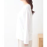 【S-LL/2枚セット】シアー感も楽しめる 光沢カノコ編み配色ニット+ロンT | Cutie Blonde | 詳細画像24 