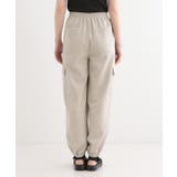 【洗える/S-LL】やわらかジョガーカーゴパンツ | Cutie Blonde | 詳細画像11 