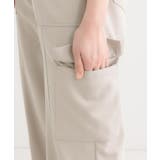 【洗える/S-LL】やわらかジョガーカーゴパンツ | Cutie Blonde | 詳細画像15 