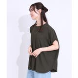 【洗える】ぽこぽこフレンチスリーブTシャツ | Cutie Blonde | 詳細画像18 