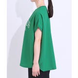 【洗える】ぽこぽこフレンチスリーブTシャツ | Cutie Blonde | 詳細画像22 