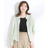 ゆるっと感がこなれ見え ワッシャーシアー半袖シャツ | Cutie Blonde | 詳細画像5