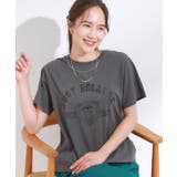 チャコールグレー(714) | 【S-LL/ひんやり/汗ジミ軽減/UVカット】グラフィックアソートTシャツ | Cutie Blonde