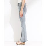 【ひんやり/S-LL】ストレッチフレアデニム | Cutie Blonde | 詳細画像10