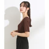 【S-LL/ひんやり/前後2WAY】シンプルだから使いやすい テレコTシャツ | Cutie Blonde | 詳細画像16