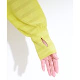 【UV/水陸両用】手の甲まで隠れる レースボーダー ラッシュガードパーカ | Cutie Blonde | 詳細画像20