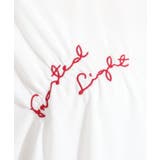 【ひんやり】大人のカジュアルスタイルに レタリング刺繍Tシャツ | Cutie Blonde | 詳細画像4