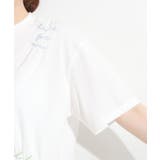 【ひんやり】大人のカジュアルスタイルに レタリング刺繍Tシャツ | Cutie Blonde | 詳細画像13