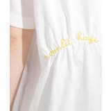 【ひんやり】大人のカジュアルスタイルに レタリング刺繍Tシャツ | Cutie Blonde | 詳細画像18