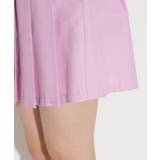 【130cmサイズあり】カラーポリプリーツスカート | PINK-latte | 詳細画像5 