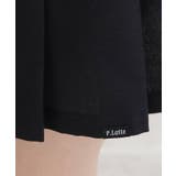 【130cmサイズあり】カラーポリプリーツスカート | PINK-latte | 詳細画像12 