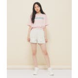 【130cmあり】バルーンデニムロゴTシャツ | PINK-latte | 詳細画像12