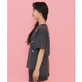 【130cmあり】ミックスロゴゆるTシャツ | PINK-latte | 詳細画像15