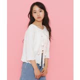 【ニコラ10月号掲載/セットアイテム/2WAY】リボンプルオーバー | PINK-latte | 詳細画像2