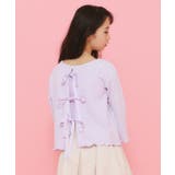 【ニコラ10月号掲載/セットアイテム/2WAY】リボンプルオーバー | PINK-latte | 詳細画像11