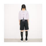 【ニコラ10月号掲載/セットアイテム/2WAY】リボンプルオーバー | PINK-latte | 詳細画像26
