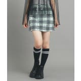 【130cmあり/インナー付き】チェックミニスカート | PINK-latte | 詳細画像9