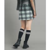 【130cmあり/インナー付き】チェックミニスカート | PINK-latte | 詳細画像10