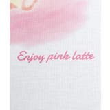 【130cmあり】ラグランプリントロンT | PINK-latte | 詳細画像15
