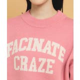 【秋冬の主役級】ジャカードロゴニット | PINK-latte | 詳細画像4