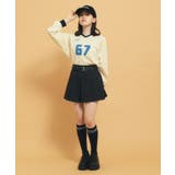 衿付きユニフォームロングTシャツ | PINK-latte | 詳細画像16