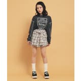 【インナー付き】腰巻きネルシャツ風スカート | PINK-latte | 詳細画像7