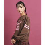 ナンバリングデザインプルオーバー | PINK-latte | 詳細画像7