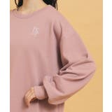 秋冬マストアイテム クマ裏毛スウェット | PINK-latte | 詳細画像5