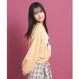 スプレープリントロゴ フードパーカ | PINK-latte | 詳細画像11