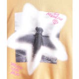 スプレープリントロゴ フードパーカ | PINK-latte | 詳細画像14