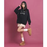 ビックシルエット ハーフジップ | PINK-latte | 詳細画像12