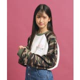ジェルプリントラグランプルオーバー | PINK-latte | 詳細画像11