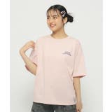 【130cmあり】人気のピンクマテTシャツ | PINK-latte | 詳細画像9 