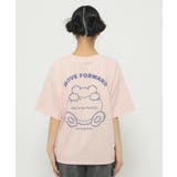 【130cmあり】人気のピンクマテTシャツ | PINK-latte | 詳細画像15 