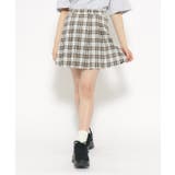 ブラック(219) | 【130cmあり】さらっと軽いプリーツスカート | PINK-latte