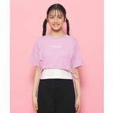 【2点SET】裾リボンガーリーTシャツセット | PINK-latte | 詳細画像13