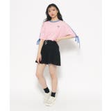 【スクールコーデ】袖ラインリボンTシャツ | PINK-latte | 詳細画像11